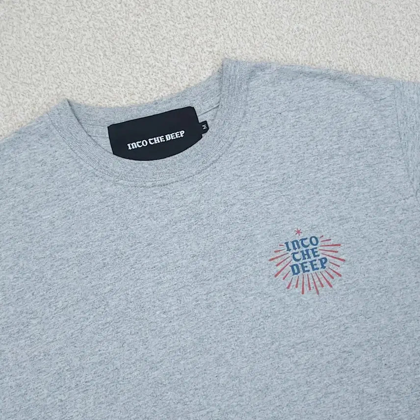 [BUNJANG] Into the Deep Graphic T-Shirt / (M)인투더딥 남자 반팔 티셔츠 그래픽티 여름 캐주얼