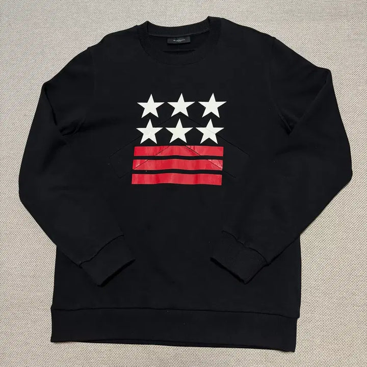 [BUNJANG] Givenchy 13FW Star Sweatshirt Black / 지방시 13fw 스타 맨투맨