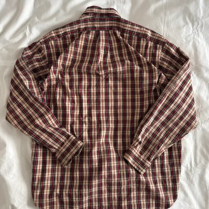 [BUNJANG] Polo Ralph Lauren Big Shirt Check / [L] 폴로 랄프로렌 빅셔츠 체크