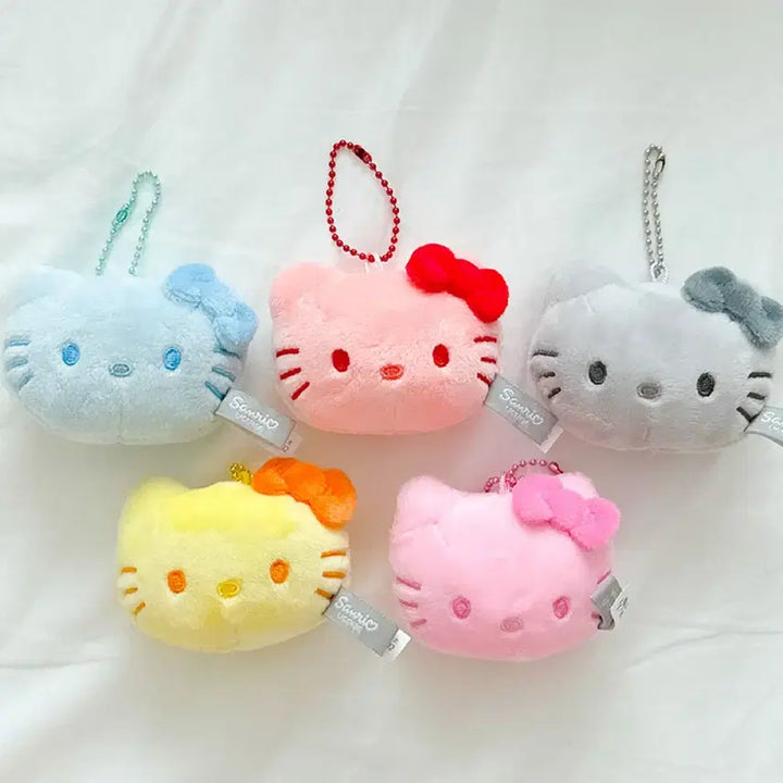 [BUNJANG] Hello Kitty Face Keychain / 키티 얼굴키링