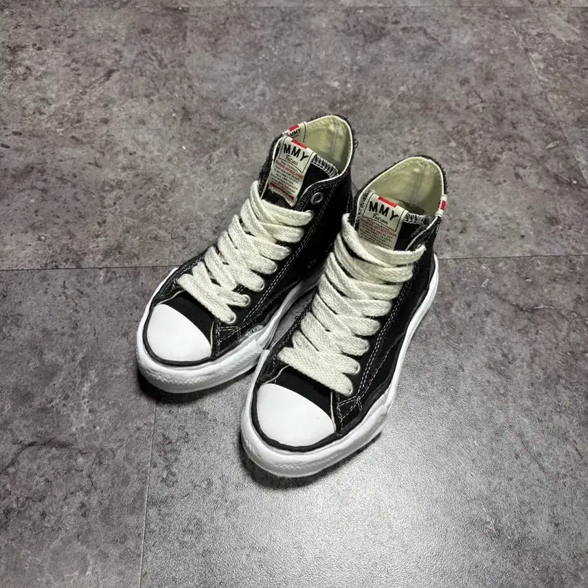[BUNJANG] Mihara Yasuhiro Peterson High Sneakers / 미하라야스히로 피터슨 하이 36