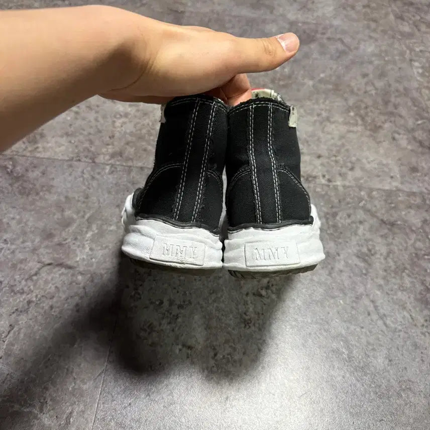 [BUNJANG] Mihara Yasuhiro Peterson High Sneakers / 미하라야스히로 피터슨 하이 36