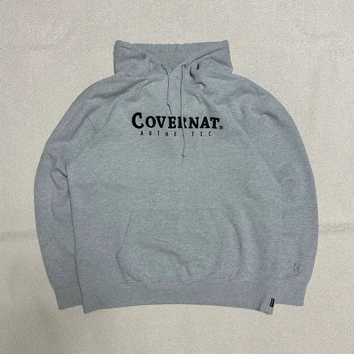 [BUNJANG] Covernat Authentic Logo Oversized Hoodie / 커버낫 어센틱 로고 오버핏 후드티