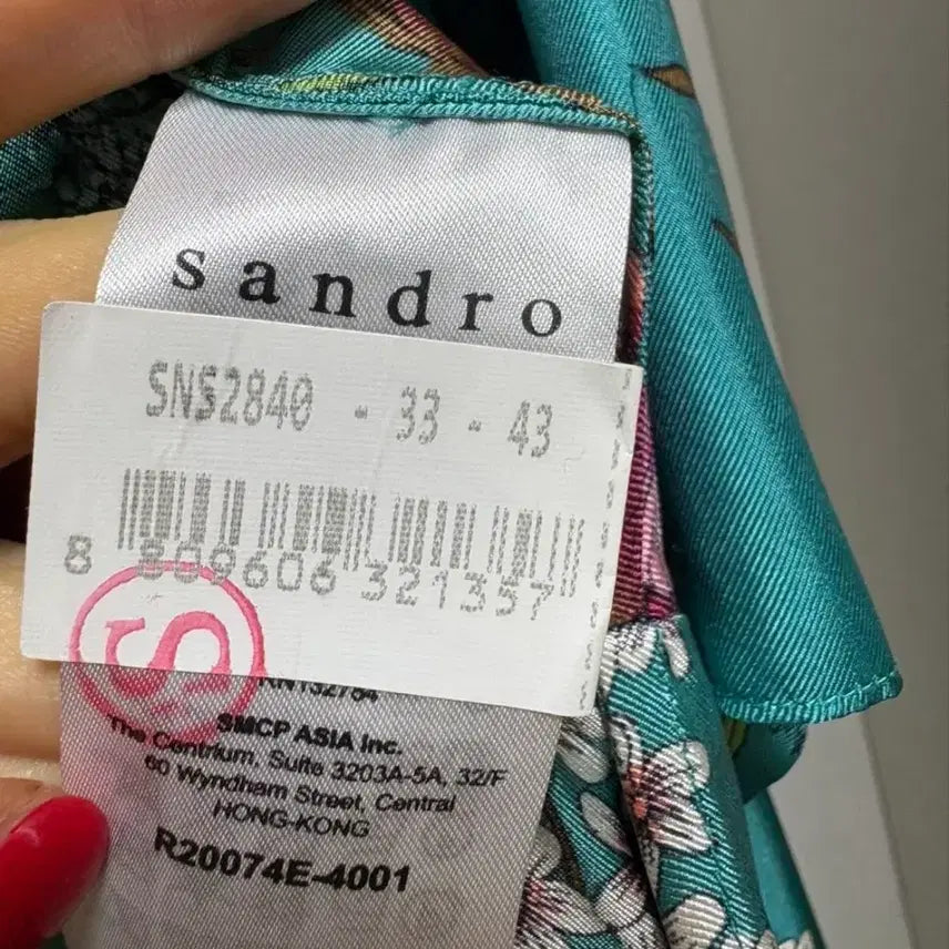 [BUNJANG] Sandro Floral Wrap Dress / 산드로 플라워 랩원피스