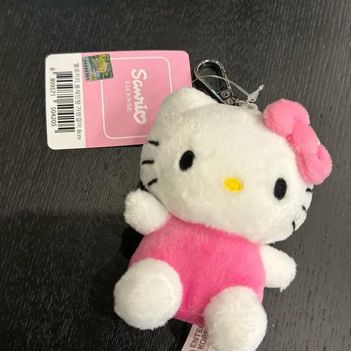 [BUNJANG] Hello Kitty Plush Charm Bag Charm Keychain / 헬로키티 봉제인형 가방걸이 키링