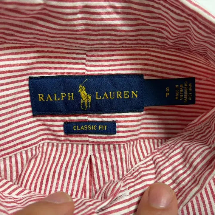 [BUNJANG] Polo Ralph Lauren Classic Fit Striped Shirt / 폴로 랄프로렌 클래식핏 셔츠
