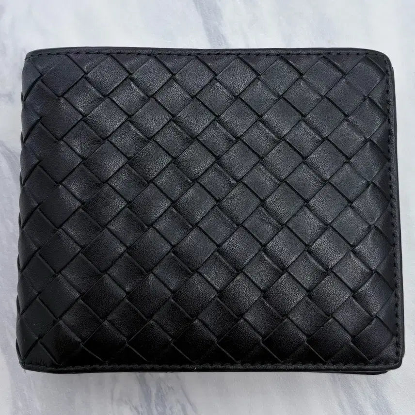 [BUNJANG] Bottega Veneta Intrecciato Bi-fold Wallet Full Set / 개급처) 정품 보테가 인트레치아토 반지갑 풀구성