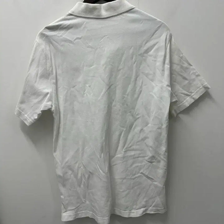 [BUNJANG] Binpole White Short-Sleeve Polo T-Shirt 100 / [만원 아라비아빈티지]빈폴 화이트 반팔 카라티 100