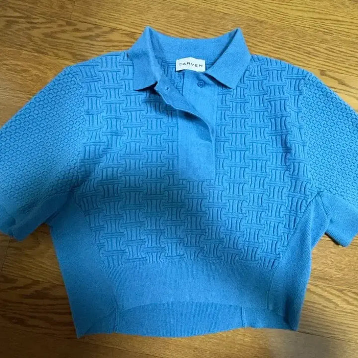 [BUNJANG] CARVEN Cropped Knit Sweater S / 까르뱅 크롭 니트