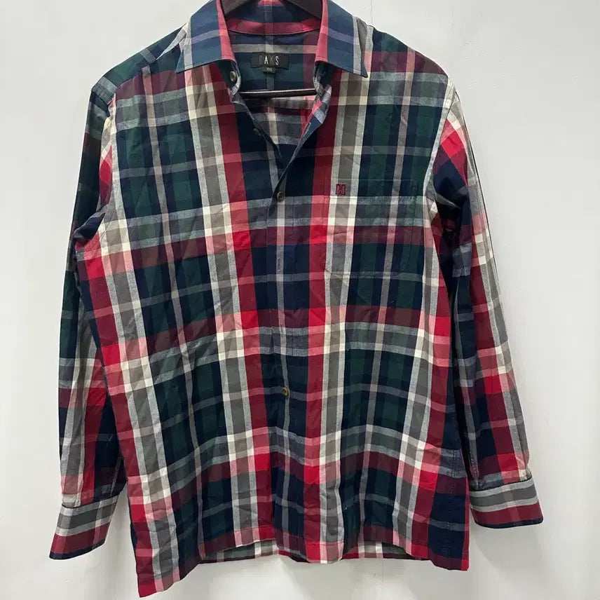 [BUNJANG] Daks Check Long Sleeve Shirt Size 100 / [만원 아라비아빈티지]닥스 체크 긴팔 셔츠 100