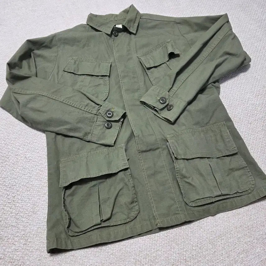 [BUNJANG] YMCL KY Jungle Fatigue US Military Jacket S / YMCL KY 정글 퍼티그 US 밀리터리 자켓 S R