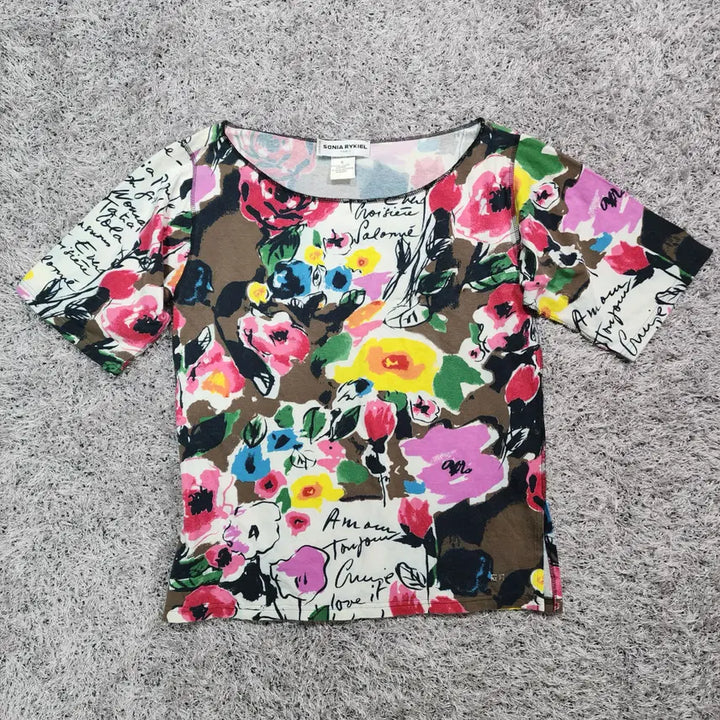 [BUNJANG] Sonia Rykiel Short Sleeve T-shirt Size M / 소니아 니키엘 반팔 티셔츠 S