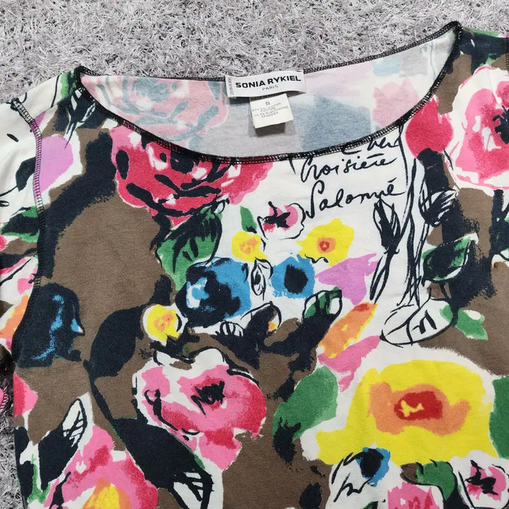[BUNJANG] Sonia Rykiel Short Sleeve T-shirt Size M / 소니아 니키엘 반팔 티셔츠 S