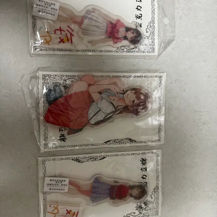 [BUNJANG] Rent-A-Girlfriend Chizuru Acrylic Figure Set (3 Types) / 여친 빌리겠습니다 치즈루 아크릴피규어 3종 4만원