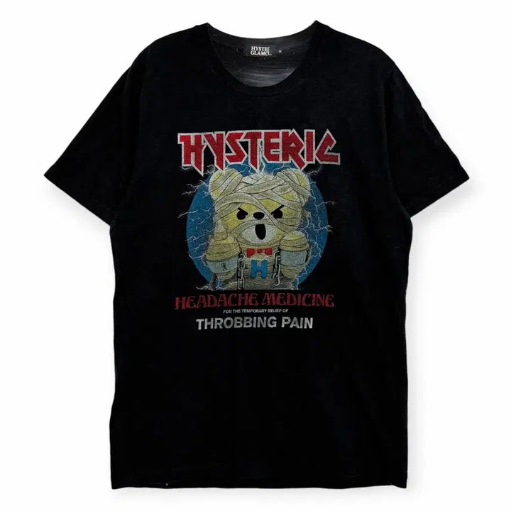 [BUNJANG] Hysteric Glamour Bear Short Sleeve T-Shirt / 히스테릭글래머 베어 반팔 티셔츠