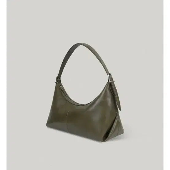 [BUNJANG] Polnuea Olive Shoulder Bag / 폴뉴아 올리브 숄더백