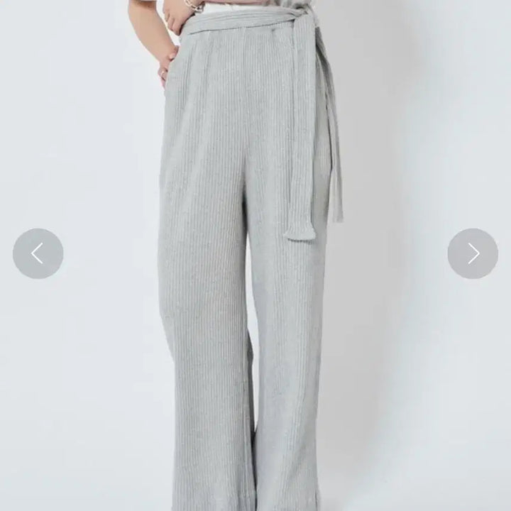 [BUNJANG] Baserange Ribbed Knit Pants XS / Baserange rib pants 베이스레인지 니트 팬츠