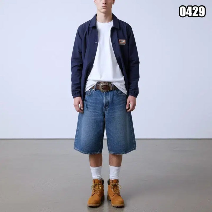 [BUNJANG] Vans XL Waist String Work Jacket / XL 반스 허리조절끈 워크 자켓