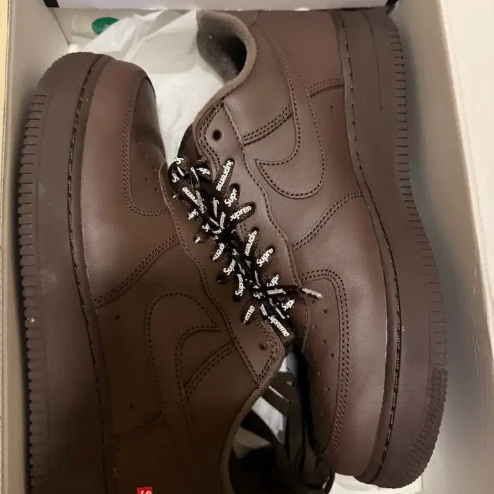 [BUNJANG] Supreme x Air Force 1 Brown / 슈프림에어포스 1 브라운