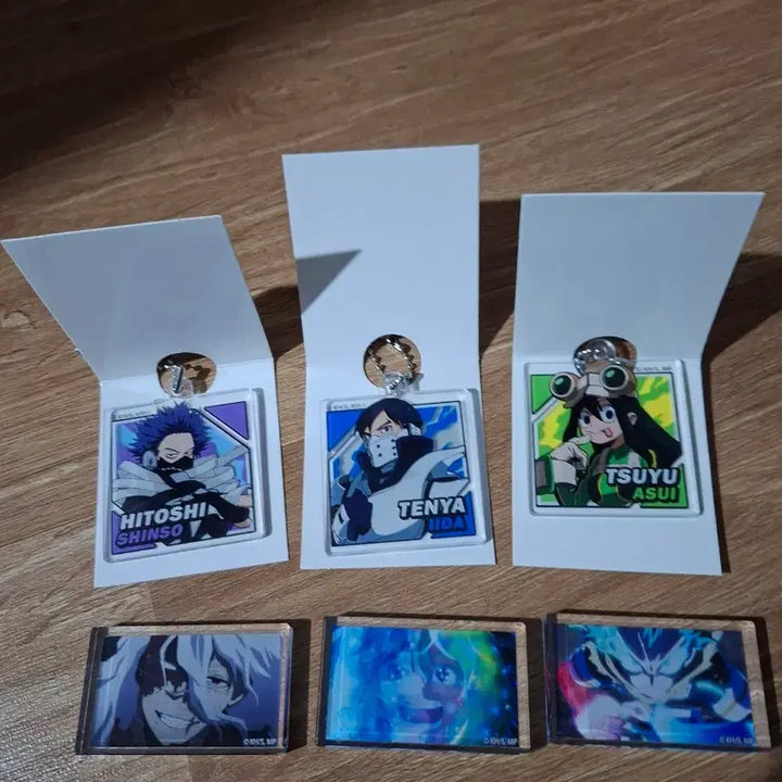 [SOLD OUT] 나의 히어로 아카데미아 아크릴 블럭&amp; 아크릴 키링 6종 일괄