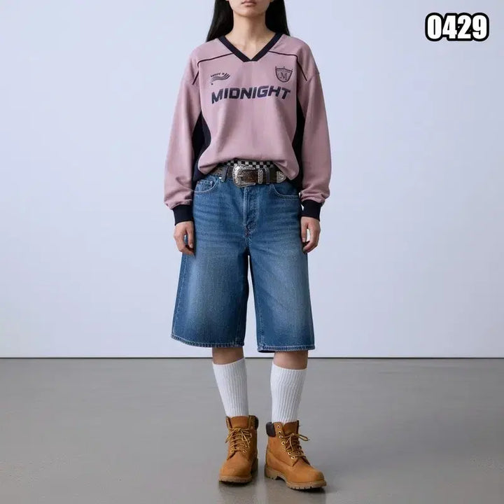 [BUNJANG] F Midnight Move NY Soccer Sweatshirt / F 미드나잇 무브 NY 사커 맨투맨