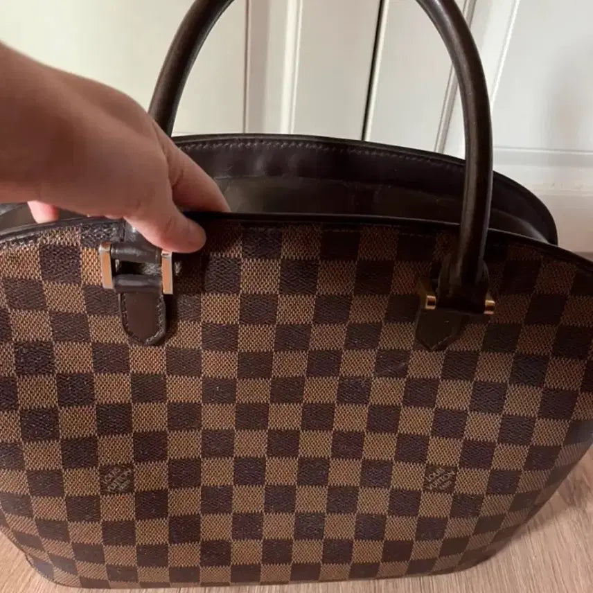 [BUNJANG] Louis Vuitton Damier Ebene Sac Horizontal Tote Bag / 루이비통 백 가방 다미에 토트백