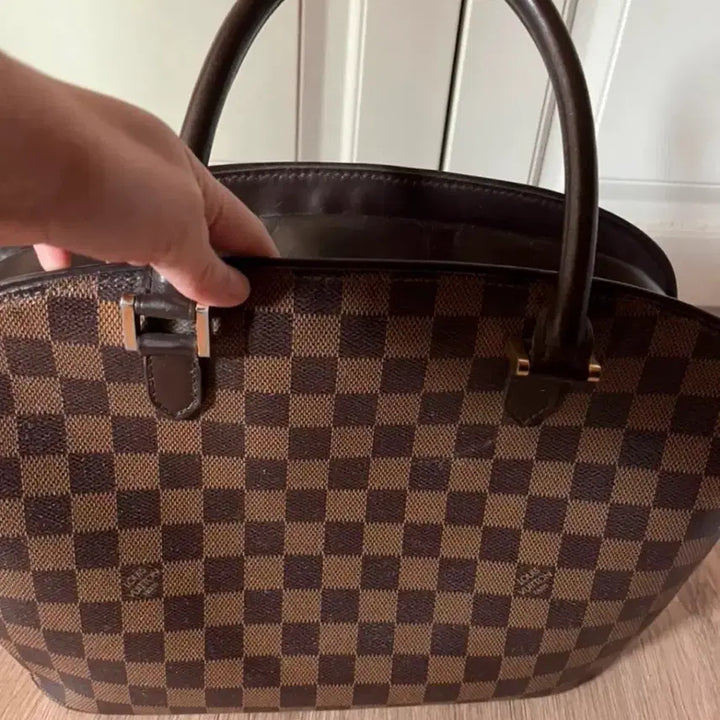 [BUNJANG] Louis Vuitton Damier Ebene Sac Horizontal Tote Bag / 루이비통 백 가방 다미에 토트백