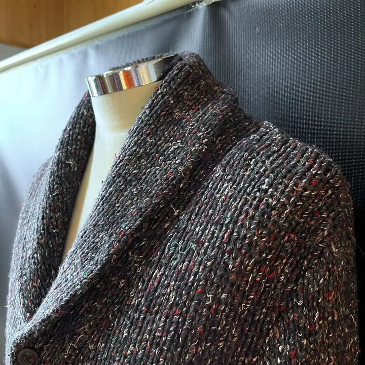 [BUNJANG] Polo Ralph Lauren Denim &amp; Supply Wool Mulberry Silk Shawl Collar Heavy Cardigan / 폴로 데님앤서플라이 울 멀베리 실크 숄카라 헤비 가디건