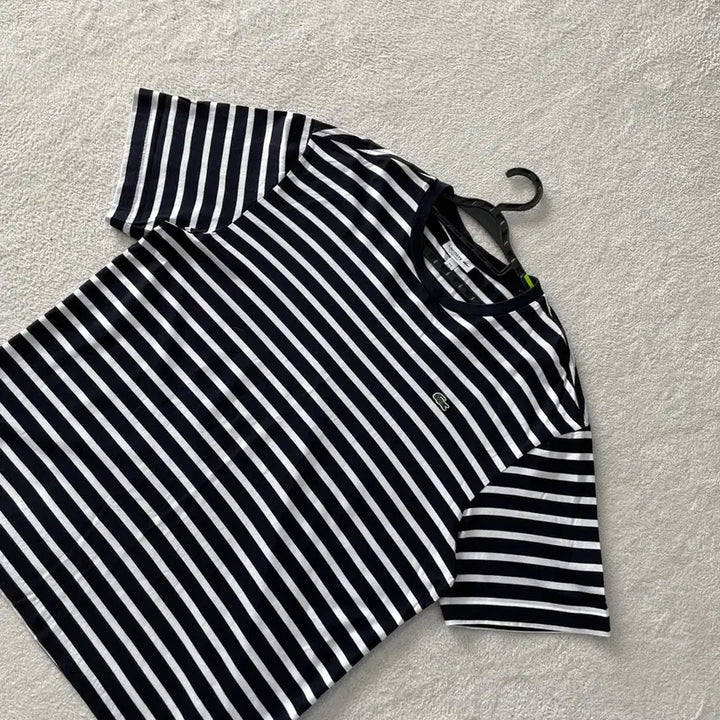 [BUNJANG] Lacoste Striped Short Sleeve T-Shirt XXL / XXL 라코스테 스트라이프 반팔티셔츠 110