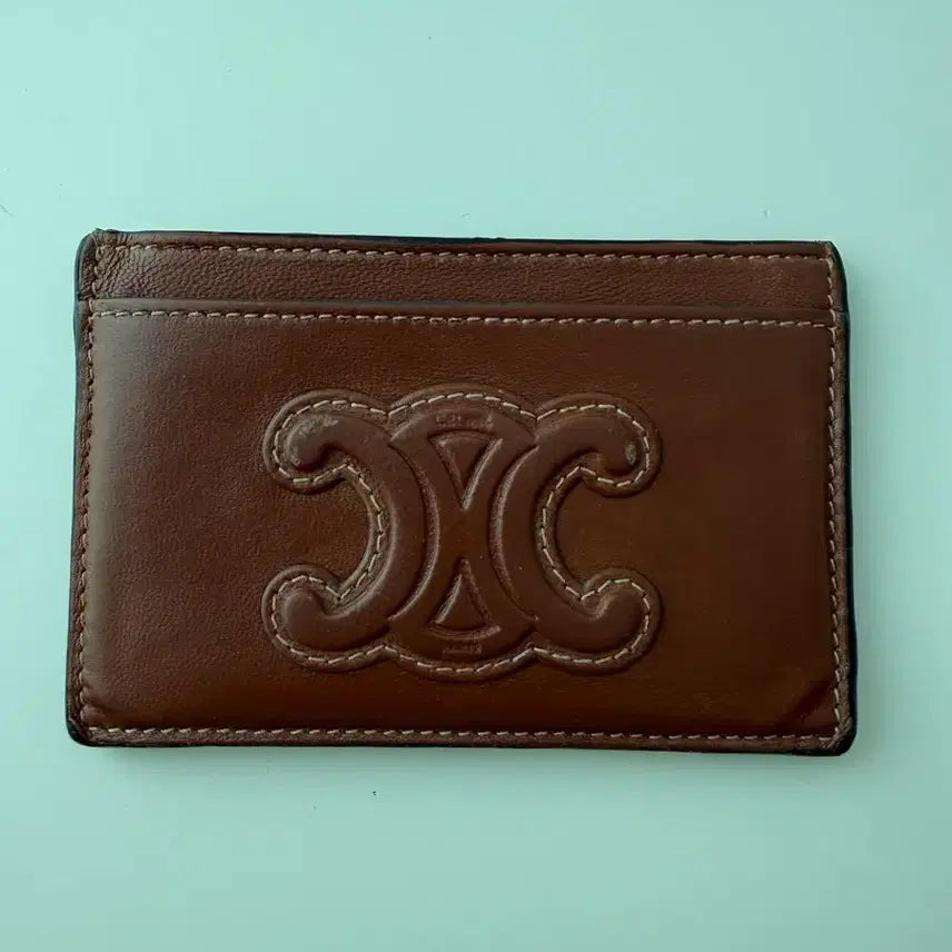 [BUNJANG] Celine Triomphe Card Holder / 셀린느 퀴르 트리오페 카드지갑