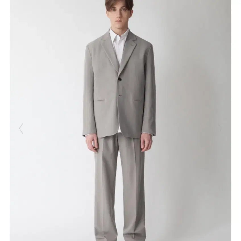 [BUNJANG] DRUG Tailored Semi-Oversized Setup Suit Jacket L / Pants M / DRUG테일러드(드러그옴므) 세미오버 셋업수트 상의L/하의M
