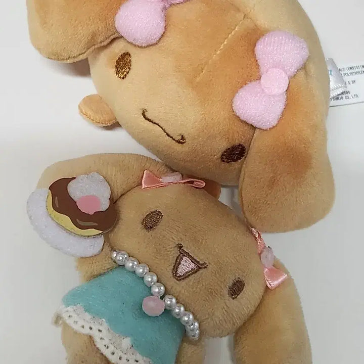 [BUNJANG] Sanrio Mocha Mochi Mascot Brooch Bundle Set / 산리오 모카 브로치 모찌 마스코트 2종 일괄