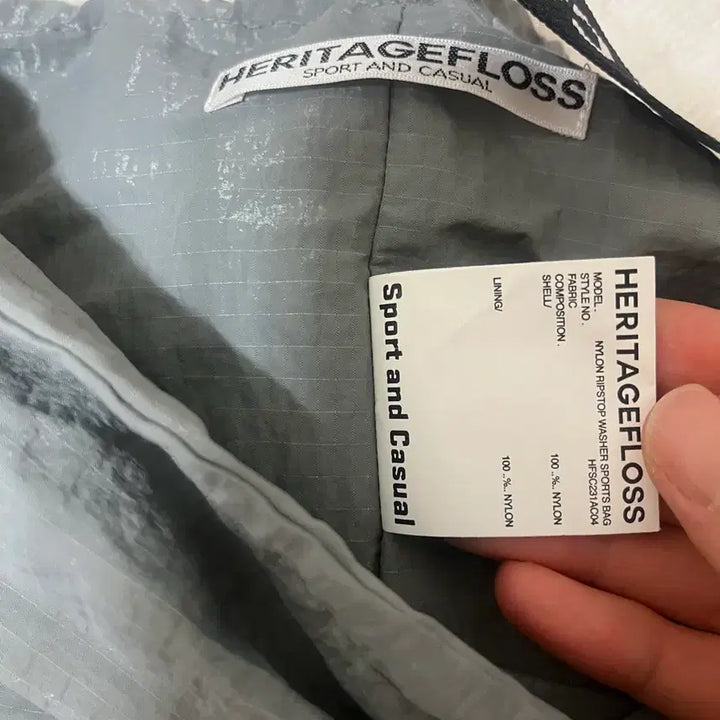 [BUNJANG] Heritagefloss Sports Bag / 헤리티지플로스 스포츠백
