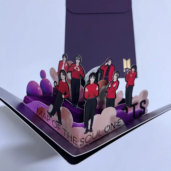 [SOLD OUT] [BUNJANG] BTS Map of the Soul Popup Card / 방탄소년단 맵오브더소울 팝업카드