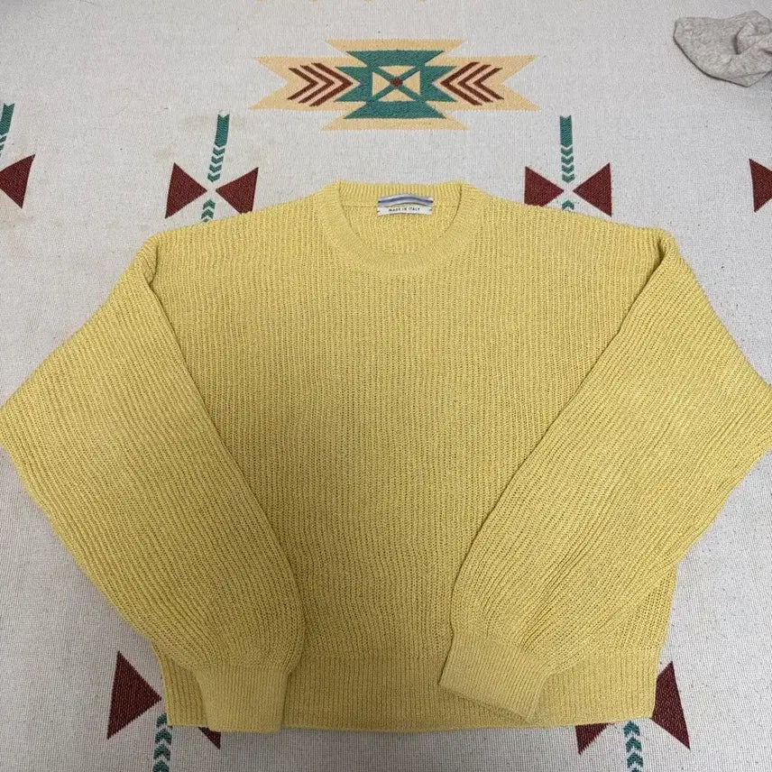 [BUNJANG] Cristaseya L Washed Paper Sweater / [L] Cristaseya washi paper sweater