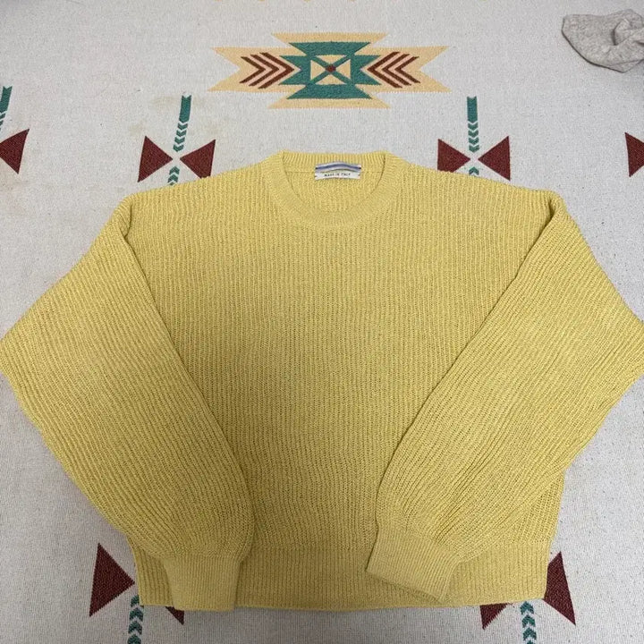 [BUNJANG] Cristaseya L Washed Paper Sweater / [L] Cristaseya washi paper sweater