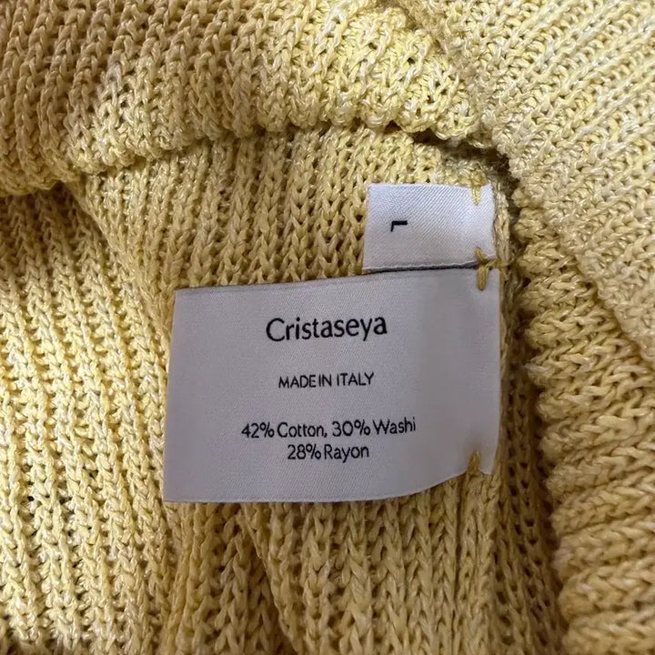 [BUNJANG] Cristaseya L Washed Paper Sweater / [L] Cristaseya washi paper sweater