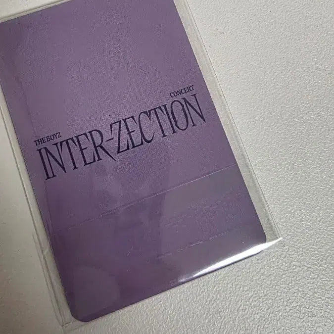 [BUNJANG] The Boyz THE BOYZ INTERSECTION Concert Entry Photocard Sealed / 더보이즈 인터젝션 막콘 입장 포카 미개봉 판매