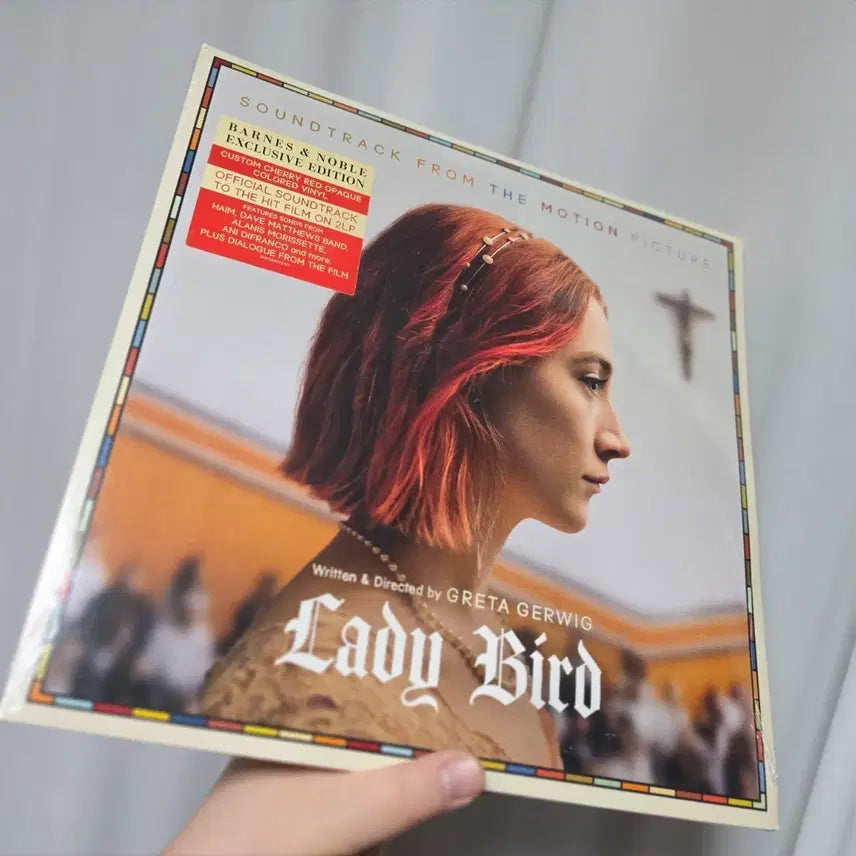 [BUNJANG] Lady Bird OST Cherry Red Limited Edition Vinyl LP (Sealed) / 레이디 버드 OST 체리 레드 미개봉 LP