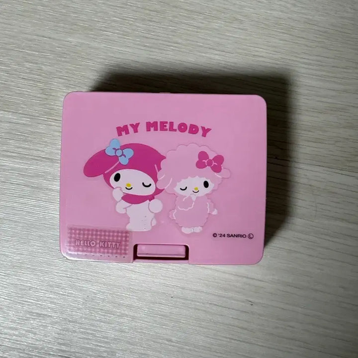 [BUNJANG] My Melody One-Touch Container / 마이멜로디 원터치통