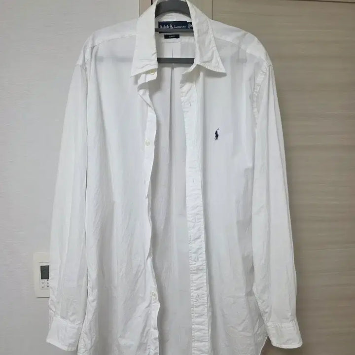 [BUNJANG] Polo Ralph Lauren Blake Fit Vintage White Shirt (M) / (정품) 폴로 랄프로렌 빈티지 블레이크 셔츠 화이트 (M)