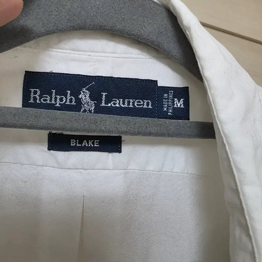 [BUNJANG] Polo Ralph Lauren Blake Fit Vintage White Shirt (M) / (정품) 폴로 랄프로렌 빈티지 블레이크 셔츠 화이트 (M)