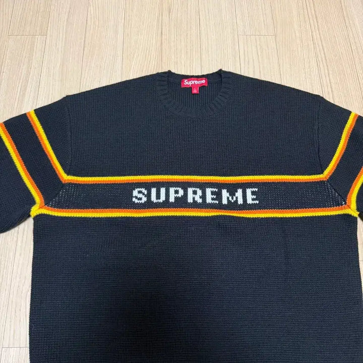 [BUNJANG] Supreme Knit Sweater / 슈프림니트 L