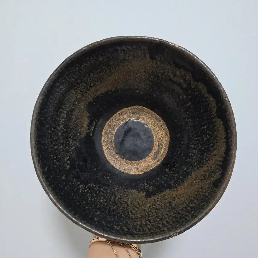 [BUNJANG] Chinese Black Glaze Funnel Antique / 중국 흑유 푼주 골동품