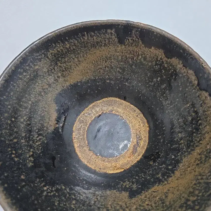 [BUNJANG] Chinese Black Glaze Funnel Antique / 중국 흑유 푼주 골동품