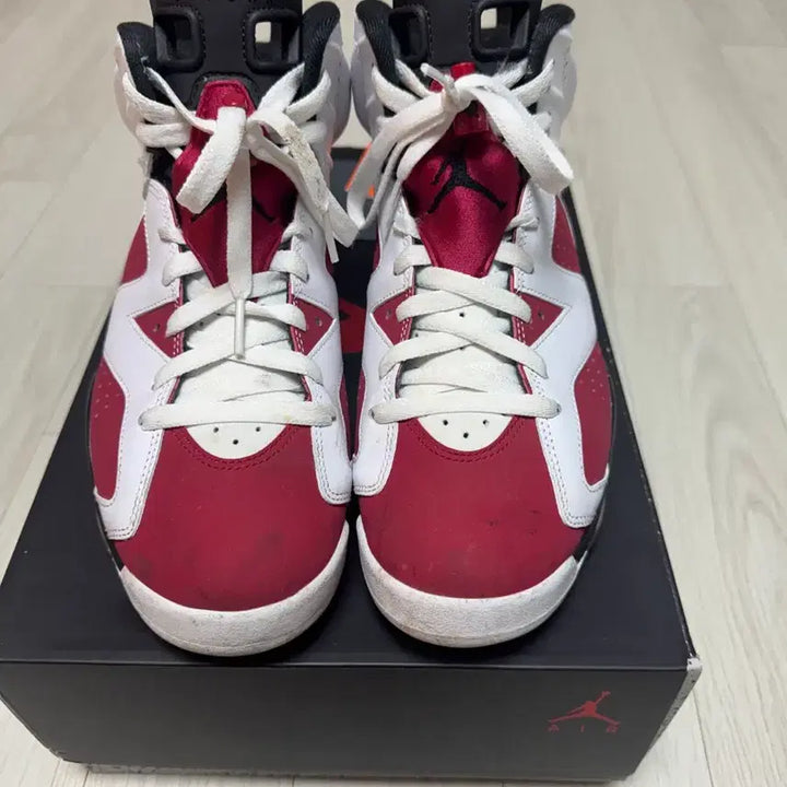 [BUNJANG] Air Jordan 6 Carmine Retro Sneakers (Size 260) / 조던 6 카마인 레트로