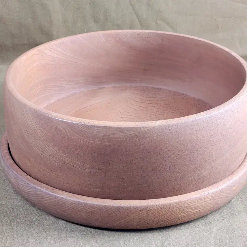 [BUNJANG] Zelkova Wood Tea Caddy / 일본에서온 통나무로 깍은 느티나무 다구함,차통