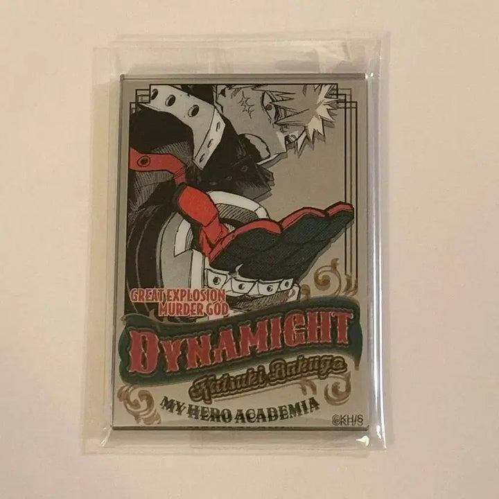 [BUNJANG] My Hero Academia Heroaca Original Drawing Exhibition Mirror-style Card Sticker Bakugo / 나의 히어로 아카데미아 히로아카 원화전 미러풍 카드 스티커 바쿠고
