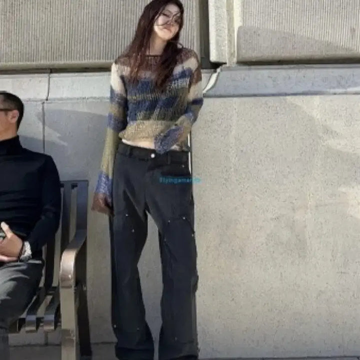 [BUNJANG] Jaded London Han So Hee Knit Sweater / 제이디드런던 한소희 니트