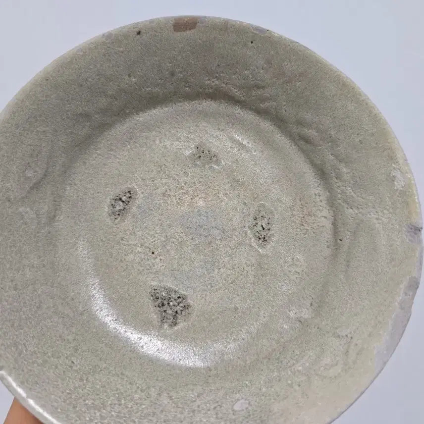 [BUNJANG] Authentic Goryeo Celadon Carved Flower Plate Antique / 진품 고려청자 양각 화문 접시 골동품